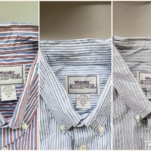 Wrangle Rugged Wear Lot S/S Button Down Shirts